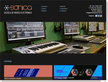 Tablet Screenshot of escuelasonica.com.ar